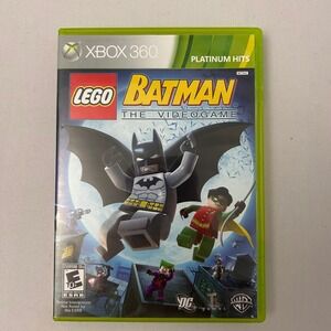 LEGO‎ Batman The Videogame Platinum Hits Xbox 360 Complete